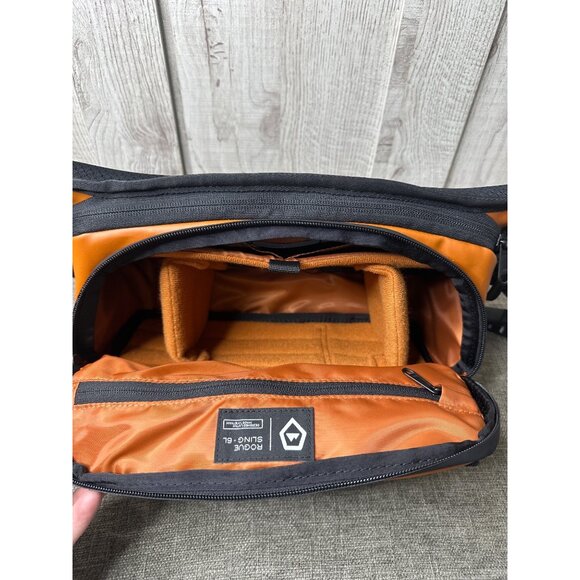 Wandrd Roam Sling Crossbody 6L Camera Bag Sedona Orange w/ Adj Strap & Dividers - Picture 6 of 15